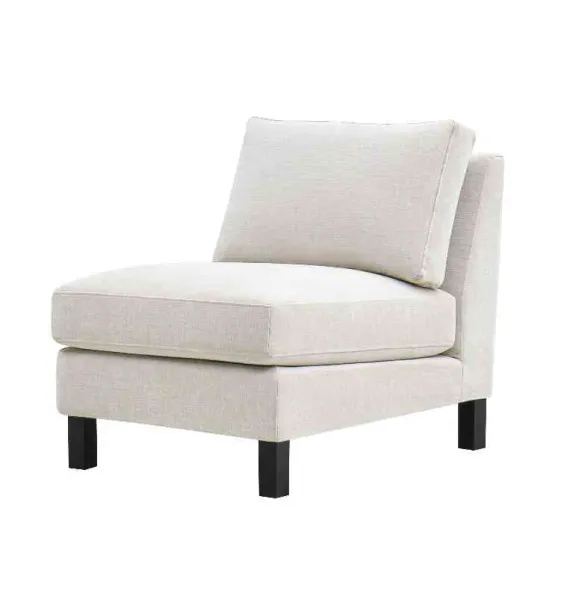 Queens Lenestol - Chenille Ivory B68 H76 D89