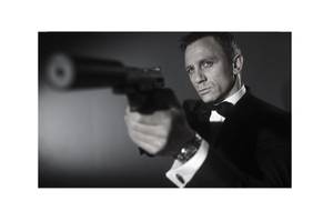 Bilde av Daniel Craig - Glass Bilde (150x90)